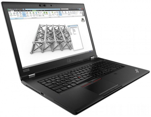 Lenovo ThinkPad P72 20MB0003RT вид сверху