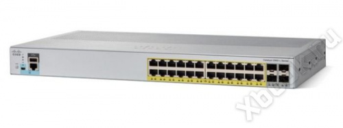 Cisco WS-C2960L-24PS-LL вид спереди
