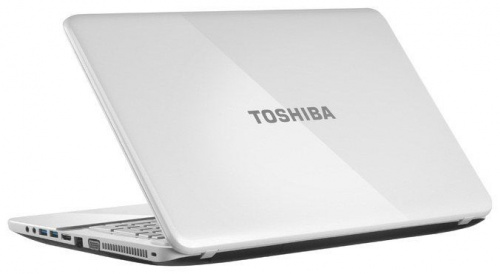 Toshiba SATELLITE L870-C8W вид сверху