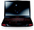 Dell Alienware M18x (R3 Core i7 2920XM Crossfire ATI HD6970M) Black вид спереди