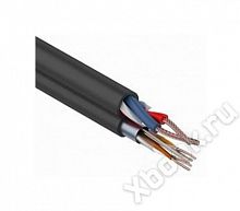 REXANT Мульти-кабель FTP 2PR 24AWG CAT5e + 2х0.75мм²., 200м., outdoor, черный (01-4042)